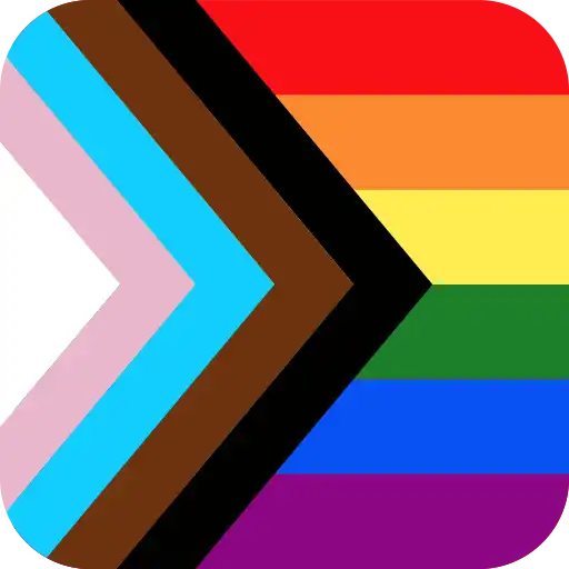 LGBTQIA+ pride flag